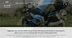 Desktop Screenshot of eagleridersf.com